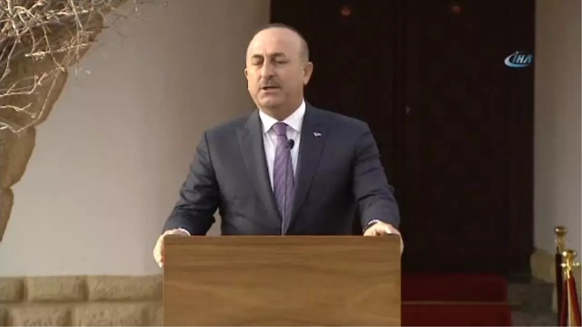 Lefkoşa) Bakan Çavuşoğlu: "El-bab\'tan Sonra Hedef Rakka"- "Deaş\'a Karşı Ypg, PKK ile Hareket Etmek...