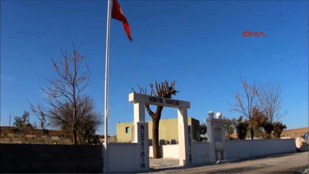 Nusaybin PKK\'nın Nusaybin\'de 30 Yıl Önce Öldürdüğü 8 Kişinin Mezarlığı Şehitliğe Dönüştürüldü