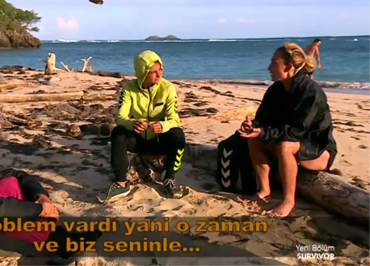 Pınar ve Sema Aralarında Buzları Survivor\'da Eritti!