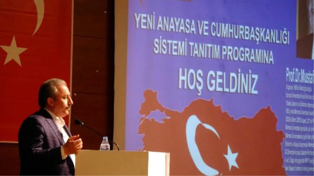 Şentop; Anayasa\'yı Acemi Şoför Arabasına Benzetti: Asıl Çözüm Yeni Anayasa\'da