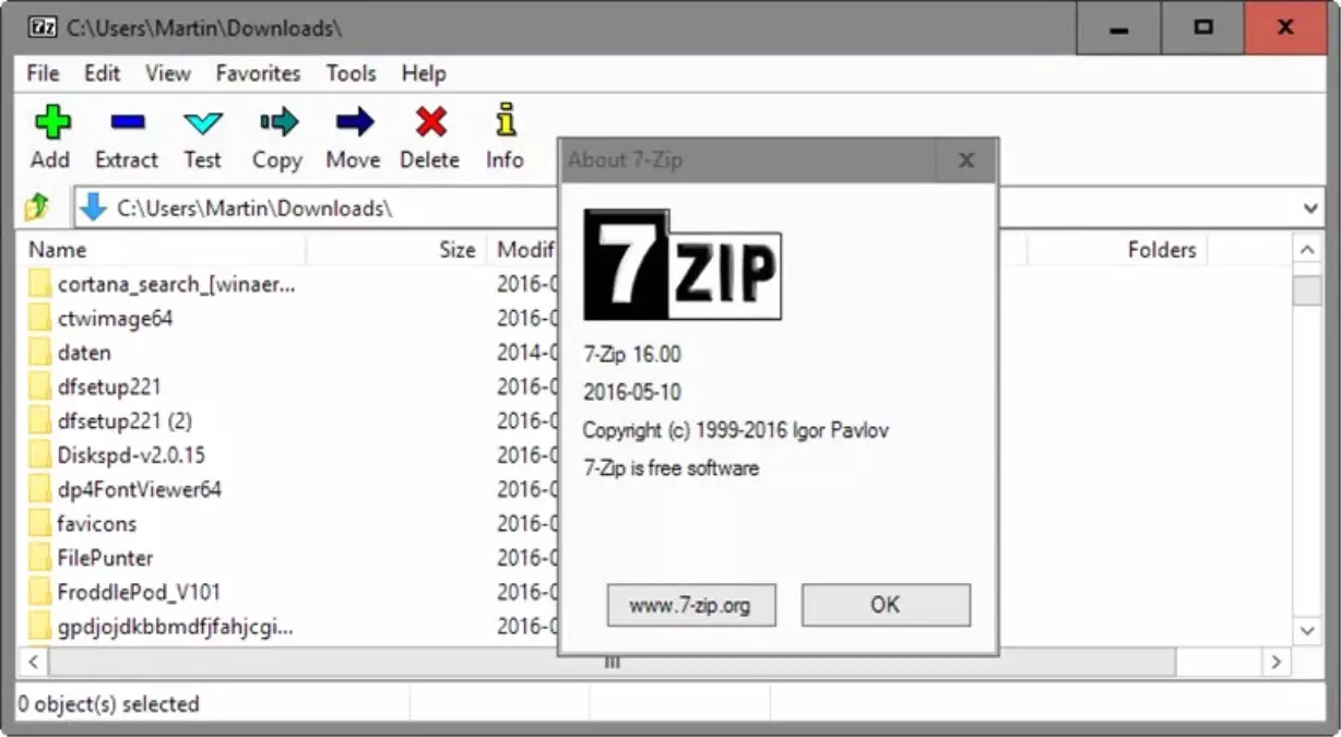 Sıkıştırma Uzmanı 7-zip!