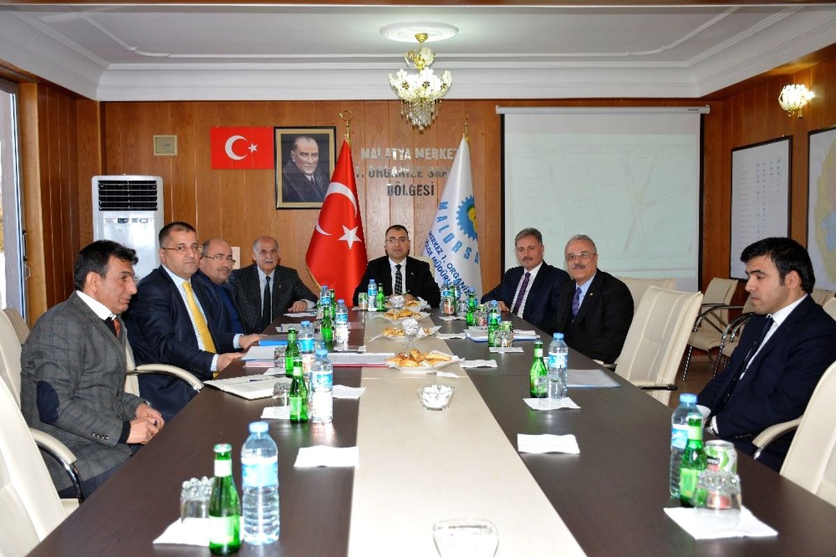 1. Osb Yönetim Kurulu Toplantısı Vali Toprak\'ın Başkanlığında Yapıldı
