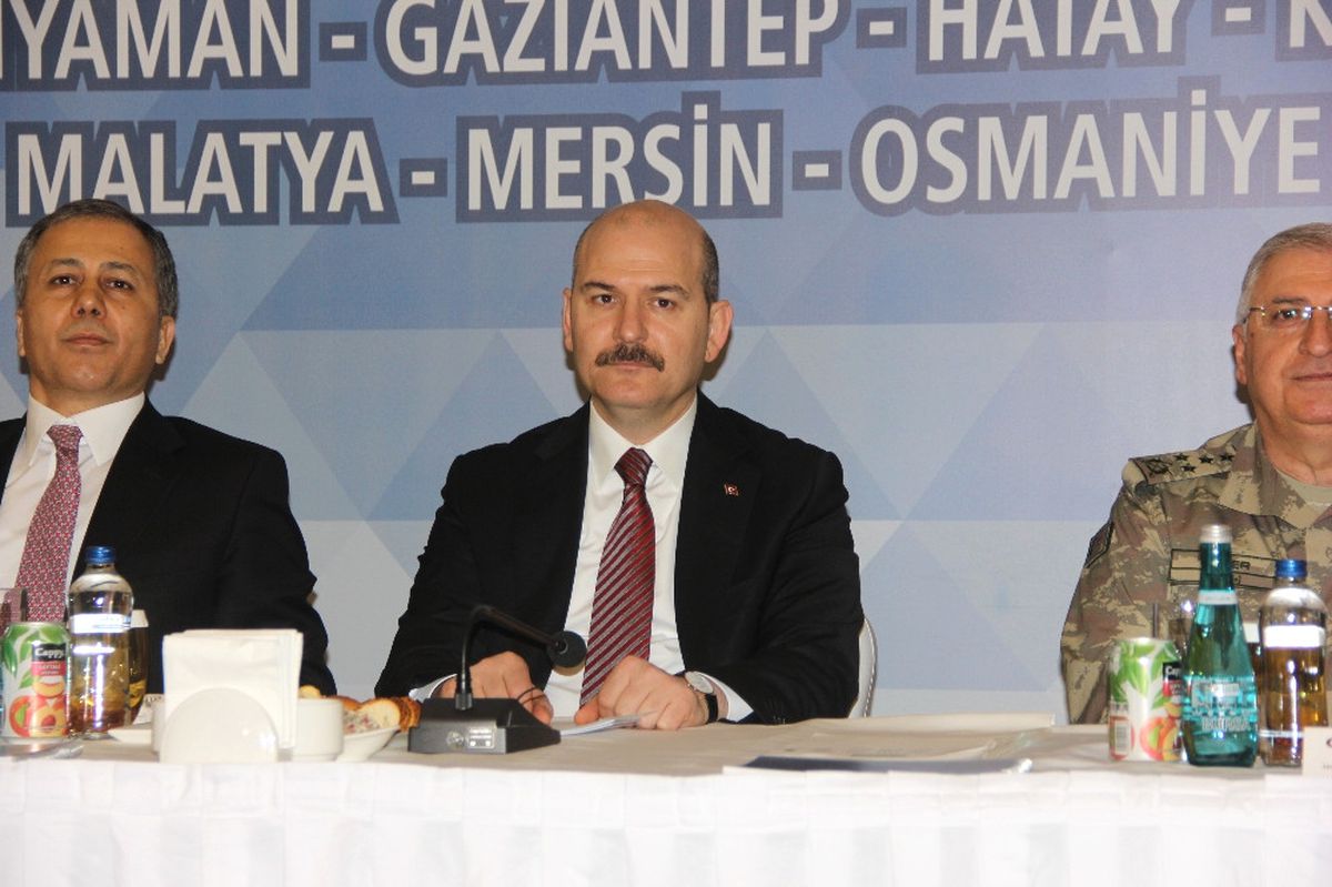 10 Ilin Valisiyle Güvenlik Toplantısı