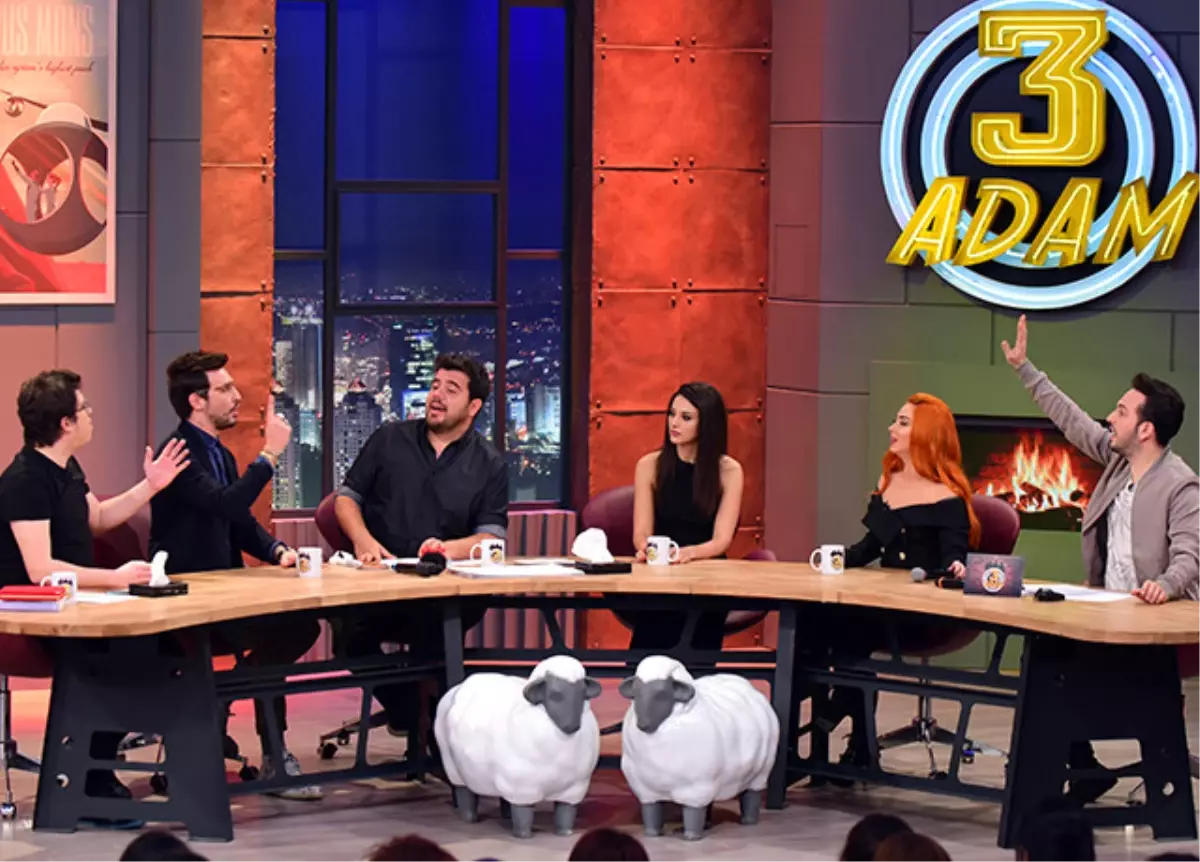 3 Adam Konukları 3 Kelimeyle Kendilerini Anlattılar!