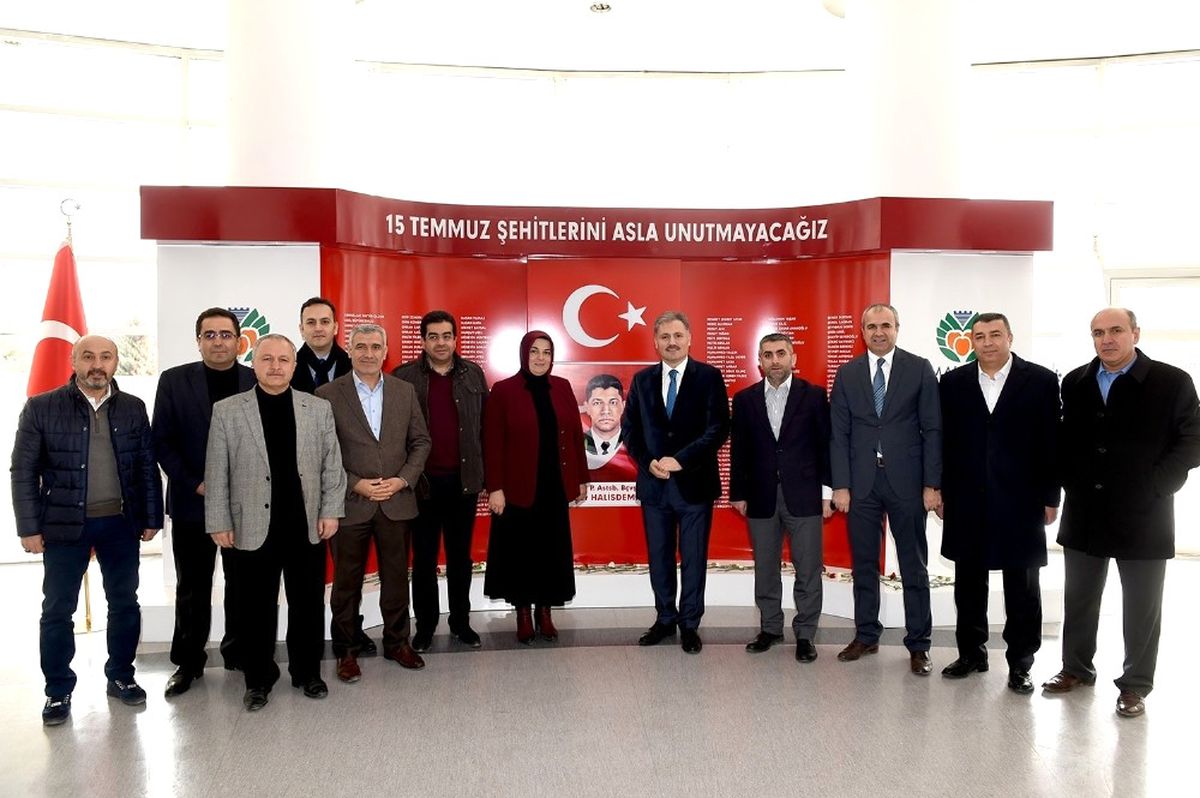 AK Parti Heyetinden Başkan Çakır\'a Teşekkür Ziyareti