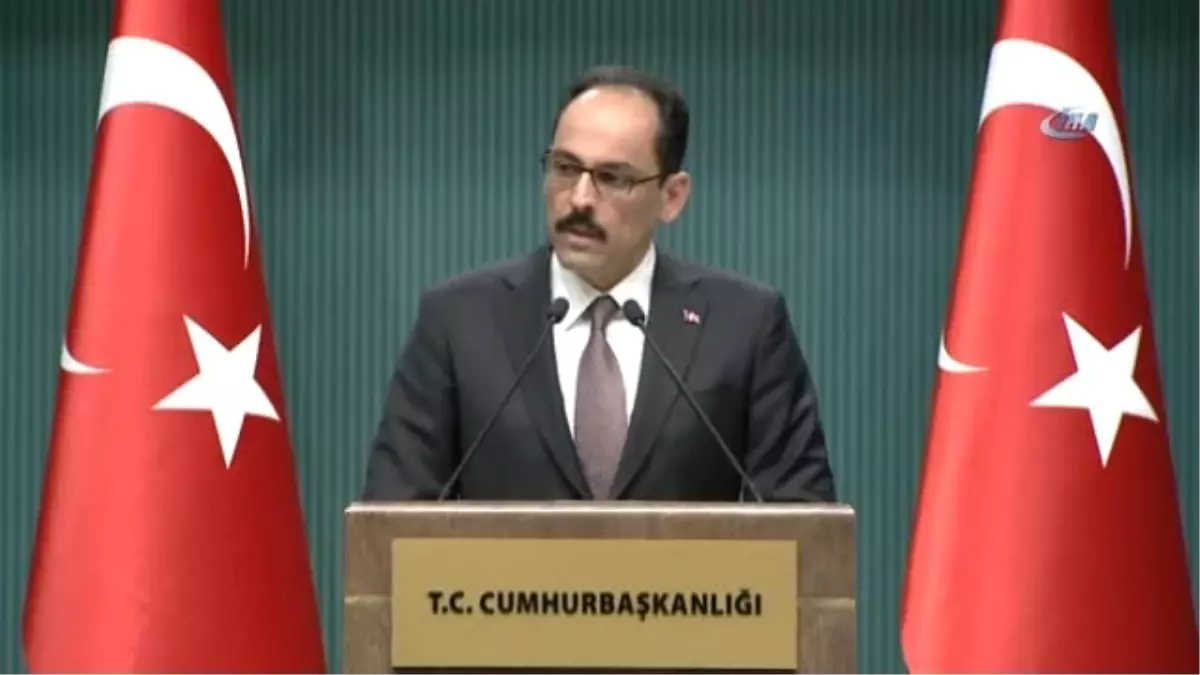 Ankara-4) İbrahim Kalın: "Hangi Rejimle İş Tutarak İran Oraya Girip Bunun Meşru Bir Adım Olduğunu...