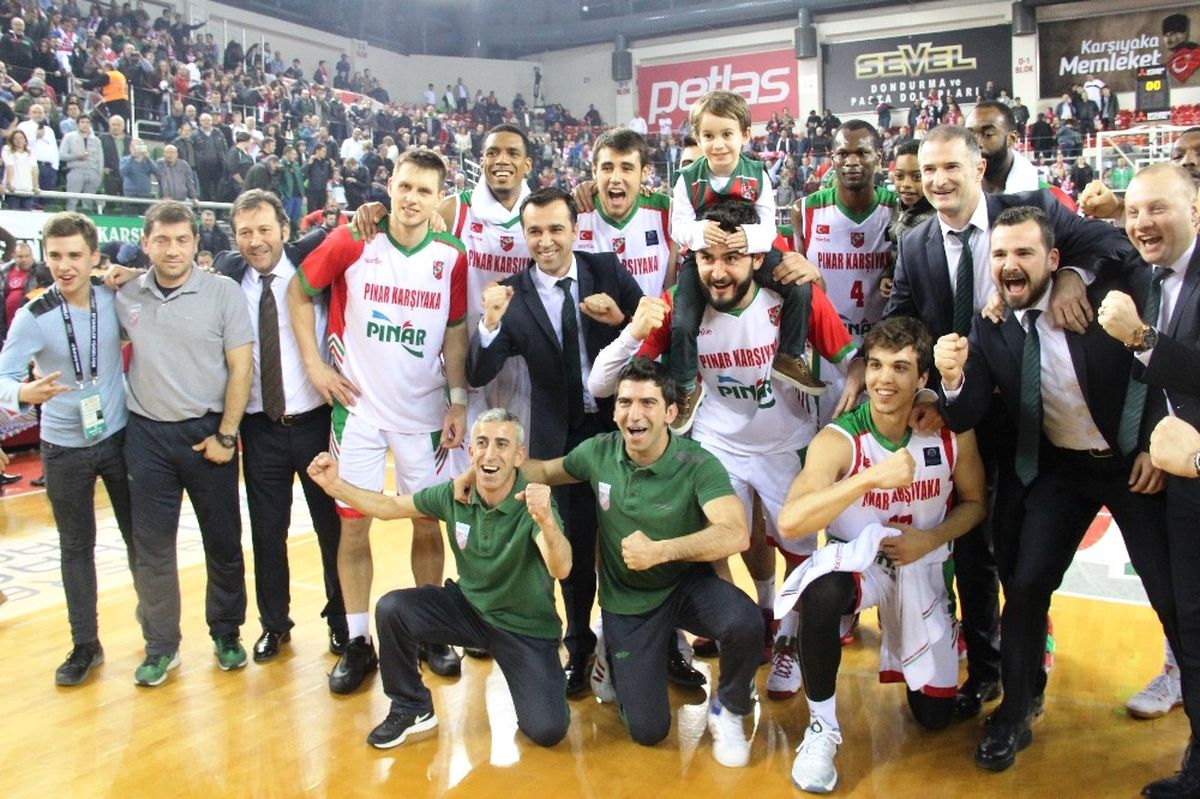 Avrupa\'da Pınar Karşıyaka-Beşiktaş Eşleşmesi