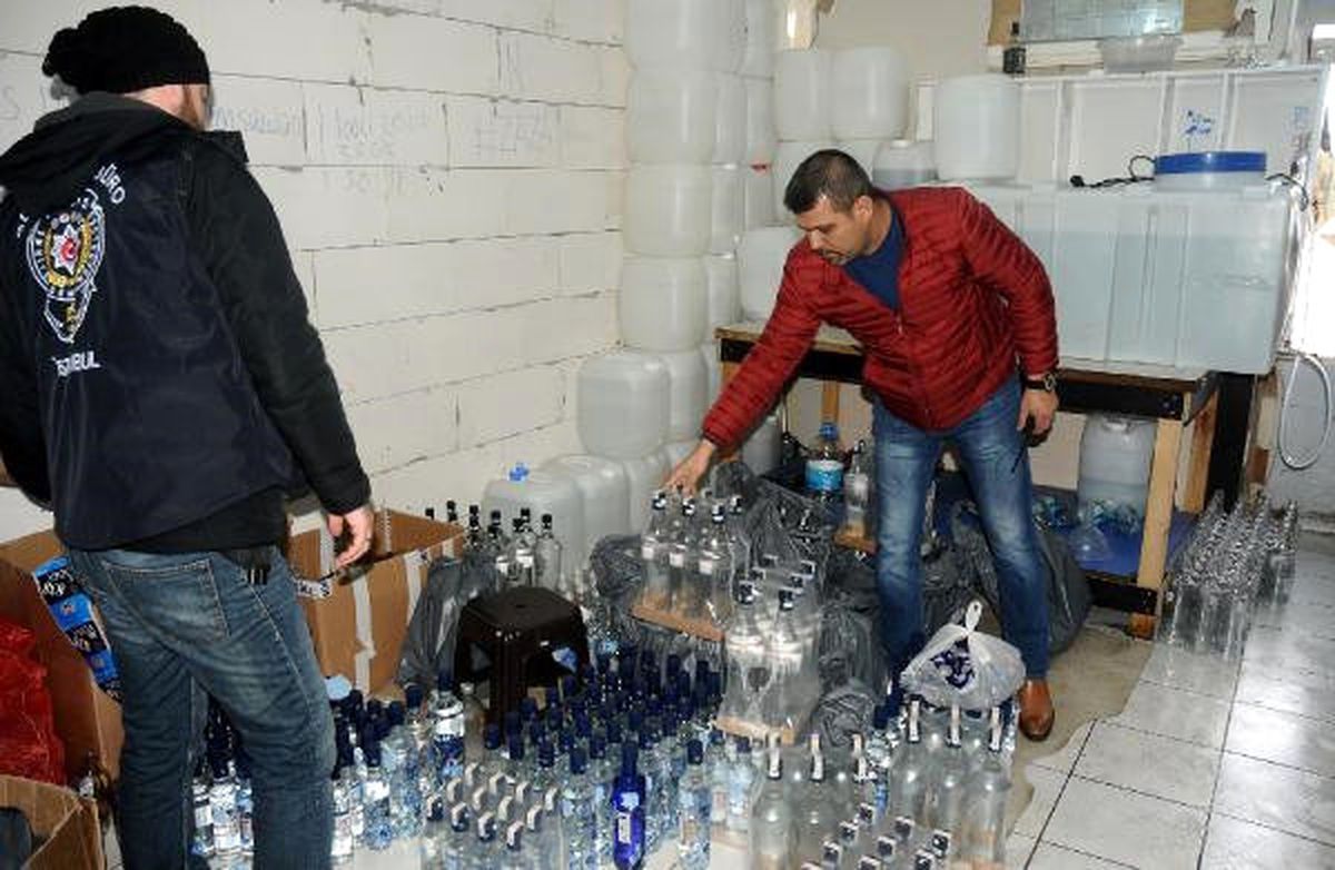 Bar ve Eğlence Merkezlerine Sahte İçki Satacaklardı