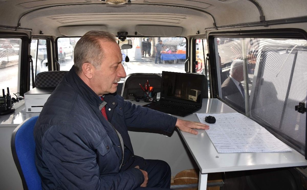 Başkan Atabay, Mobil Zabıta Aracını Tanıttı