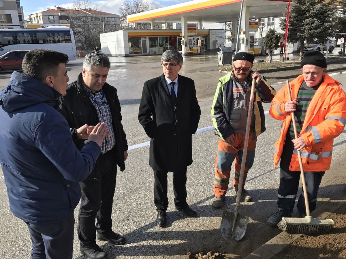 Başkan Yardımcısı Ali Avcıoğlu Çalışmaları Yerinde İnceledi