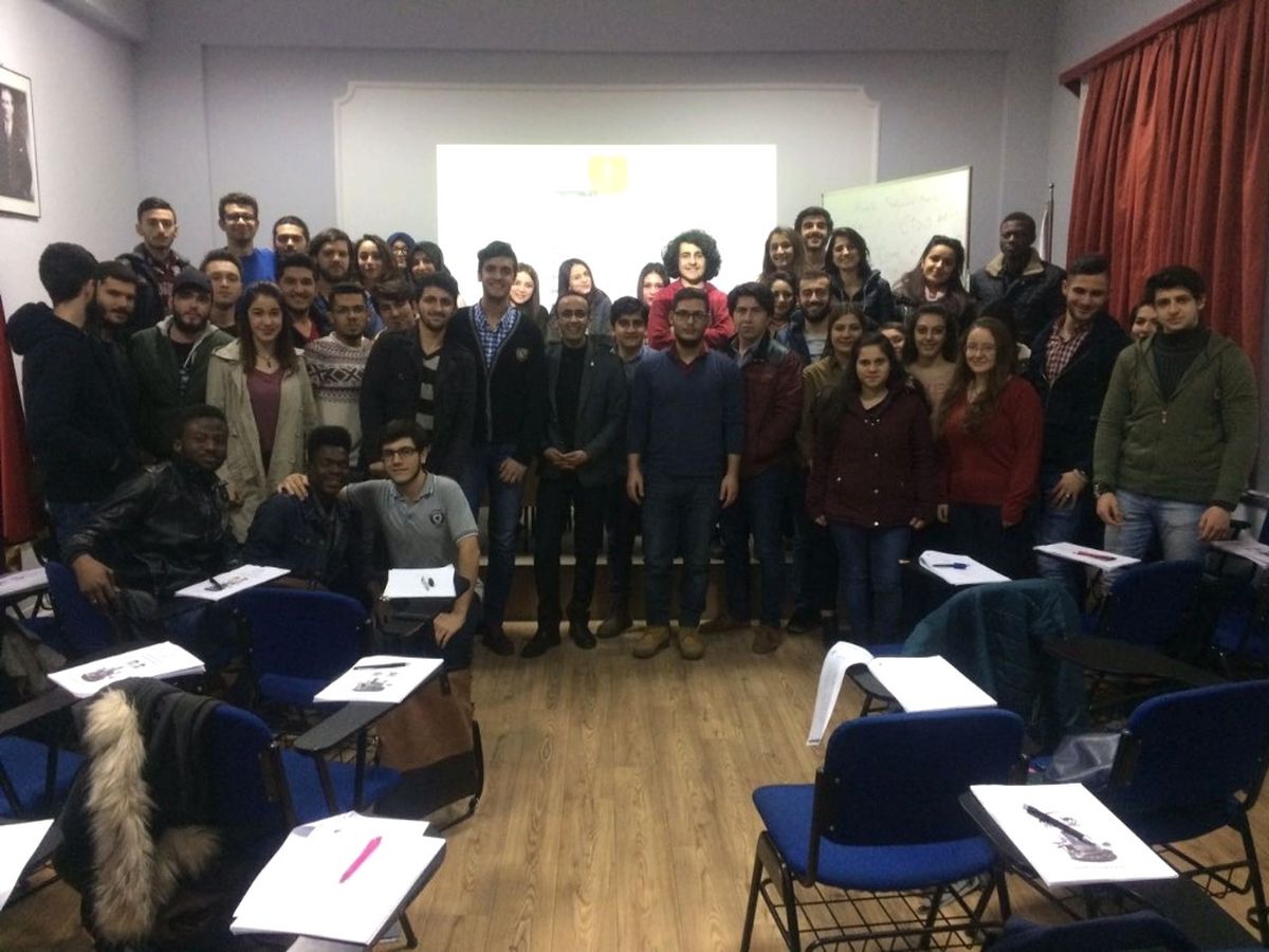 Beü\'de Öğrencilere İtalyanca Kursu