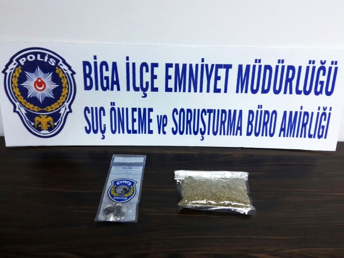 Biga\'da Uyuşturucu Operasyonu