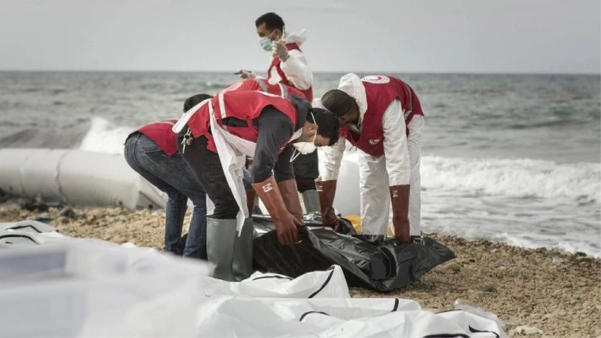 Boğularak Ölen 87 Göçmenin Cesetleri Libya Kıyılarına Vurdu