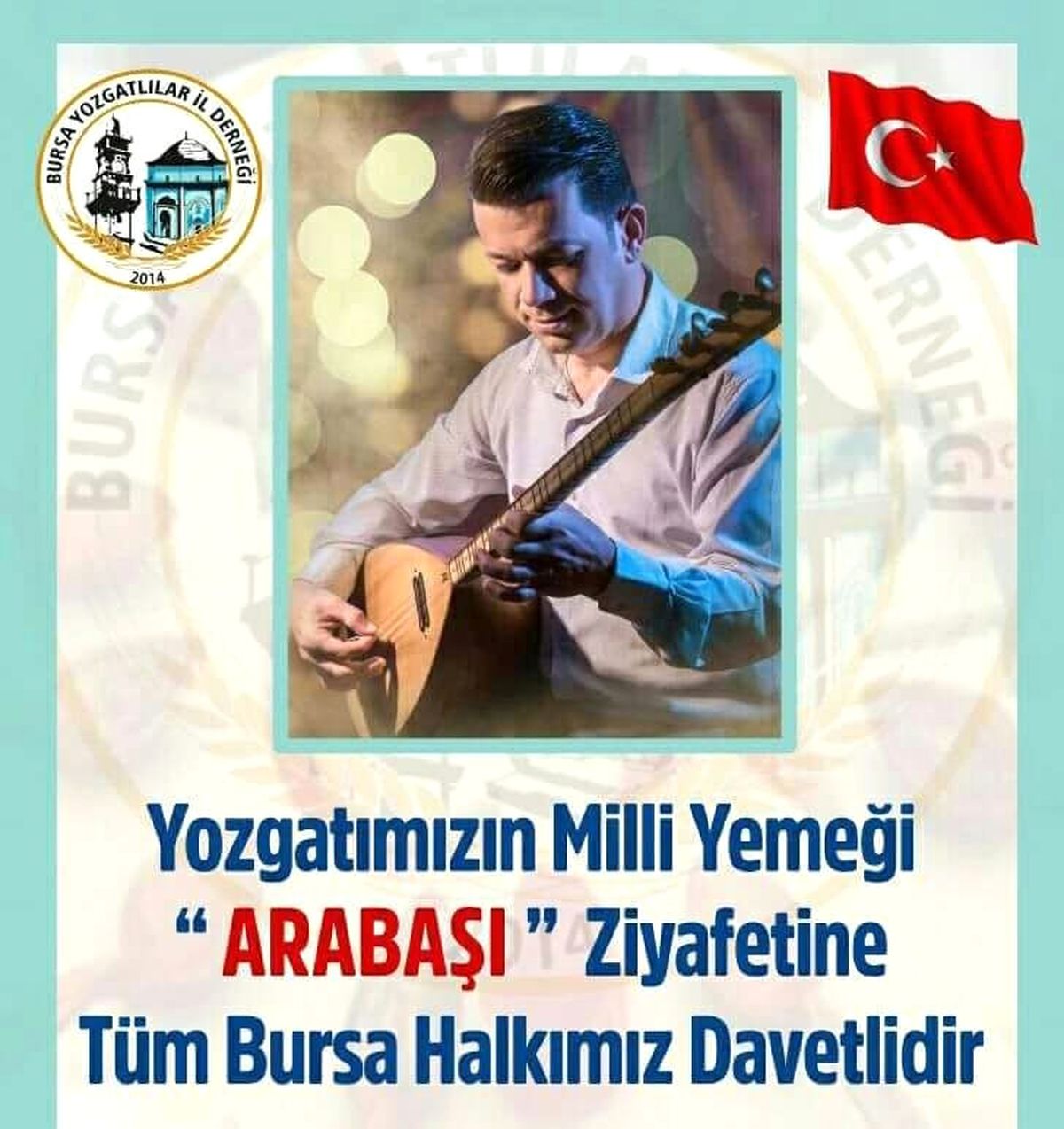 Bursa\'daki Yozgatlılar Arabaşı Ziyafetinde Buluşuyor