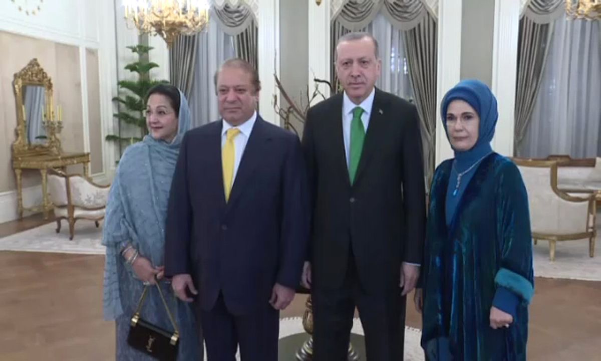 Cumhurbaşkanı Erdoğan Ile Pakistan Başbakanı Ile Görüştü