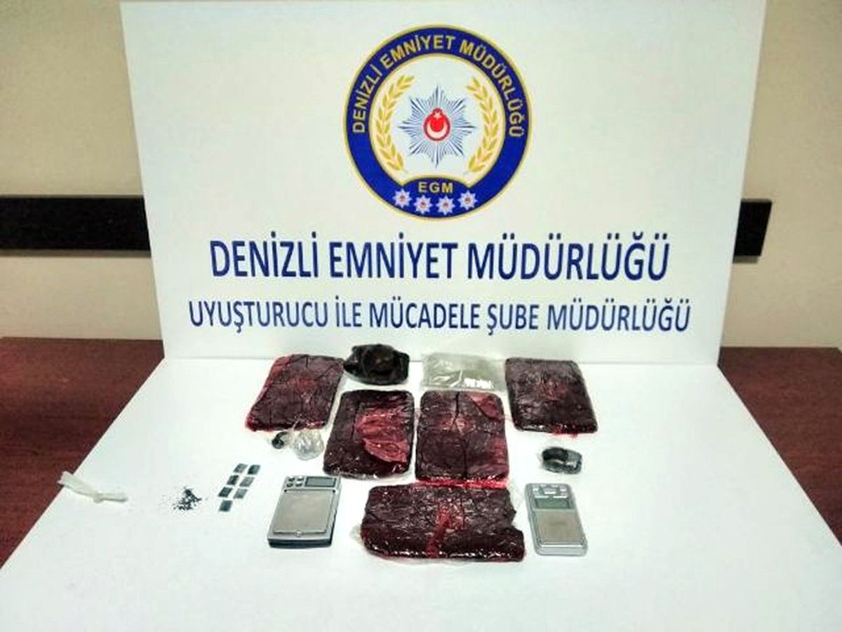 Denizli\'de Uyuşturucu Operasyonu: 8 Tutuklama