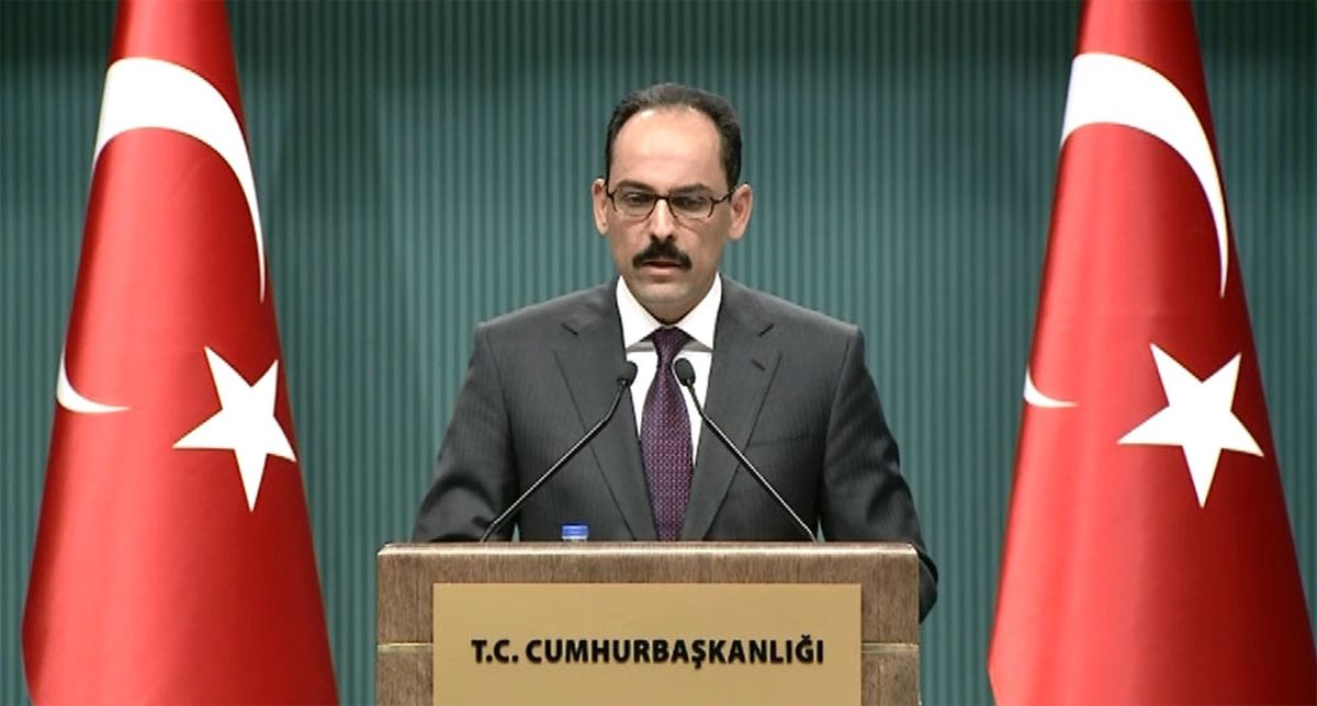 Dha Ankara- İbrahim Kalın : El Bab\'daki Başarı Rakka\'nın Deaş\'tan Temizlenmesi Açısından Önemli