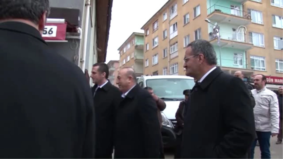 Dışişleri Bakanı Çavuşoğlu, Kızılcahamam\'ı Ziyaret Etti