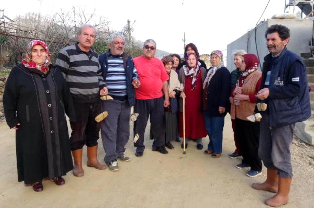 Edaş Hattına Gönüllü Taş Timi