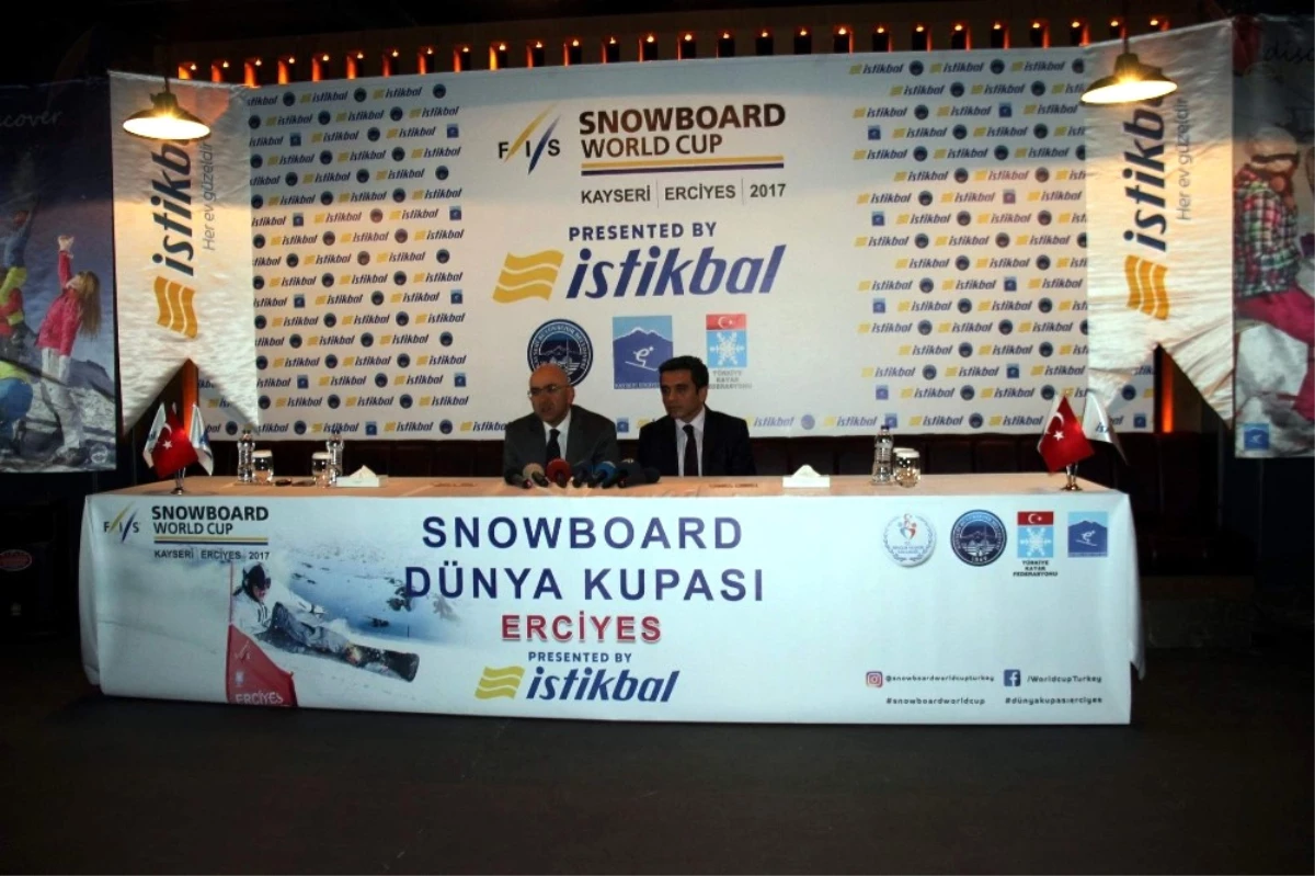 Erciyes A.Ş. ile İstikbal Dünya Snowboard Kupası İçin Sponsorluk İmzaladı