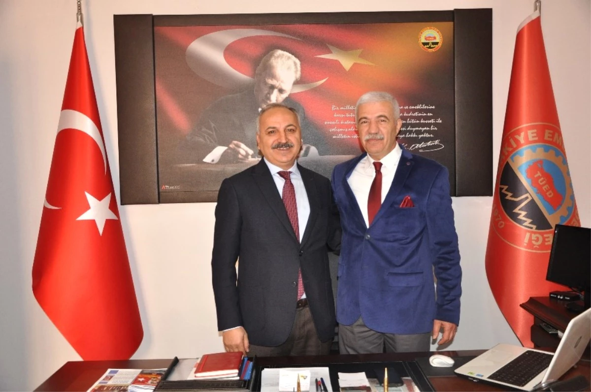 Esob Başkanı Dinçer, Emekliler Derneğini Ziyaret Etti