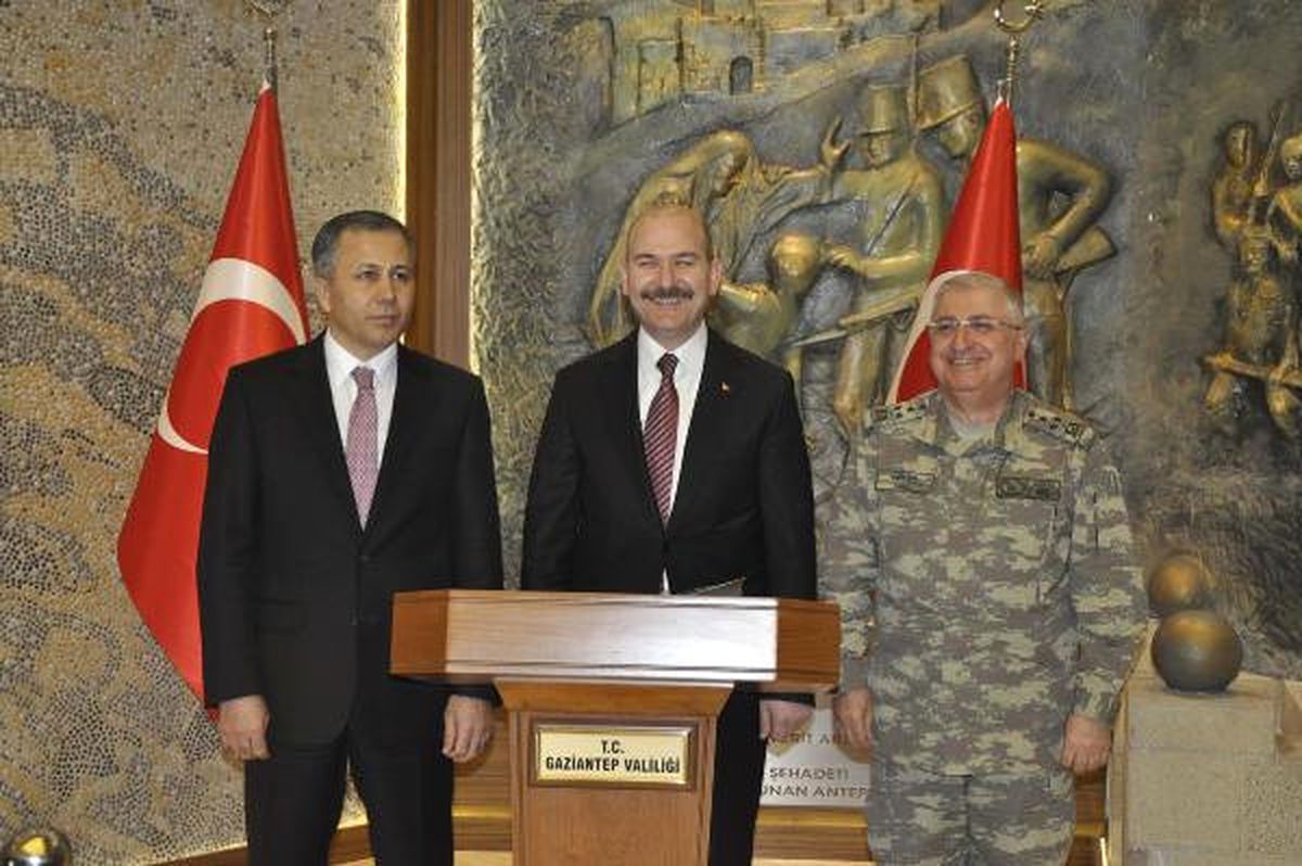 Gaziantep\'te, Bakan Soylu Başkanlığında Güvenlik Toplantısı (2)