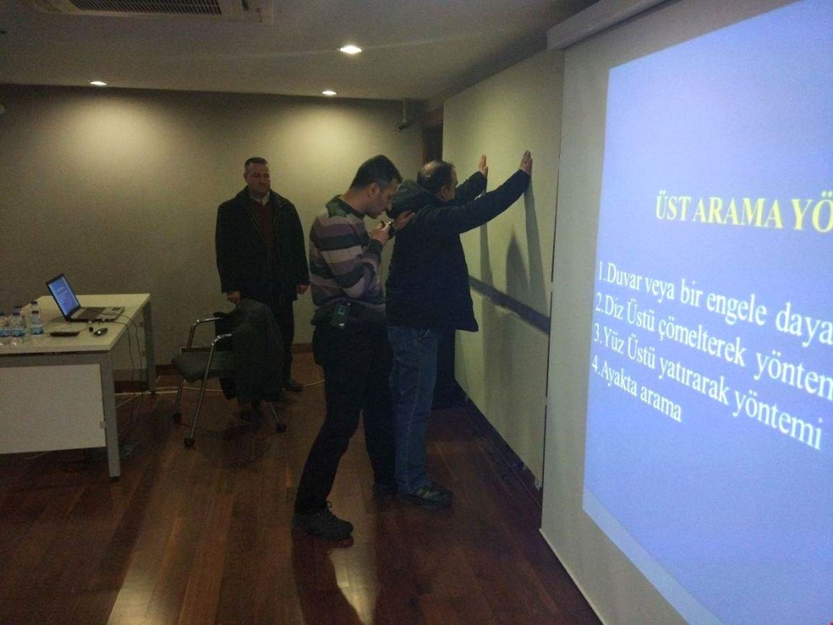 Güvenlik Personellerine Eğitim
