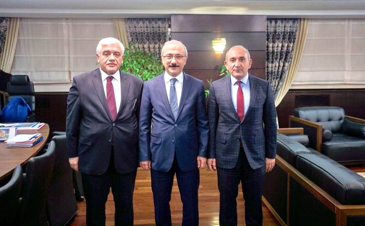 Kalkınma Bakanı Lütfi Elvan\'a Ziyaret