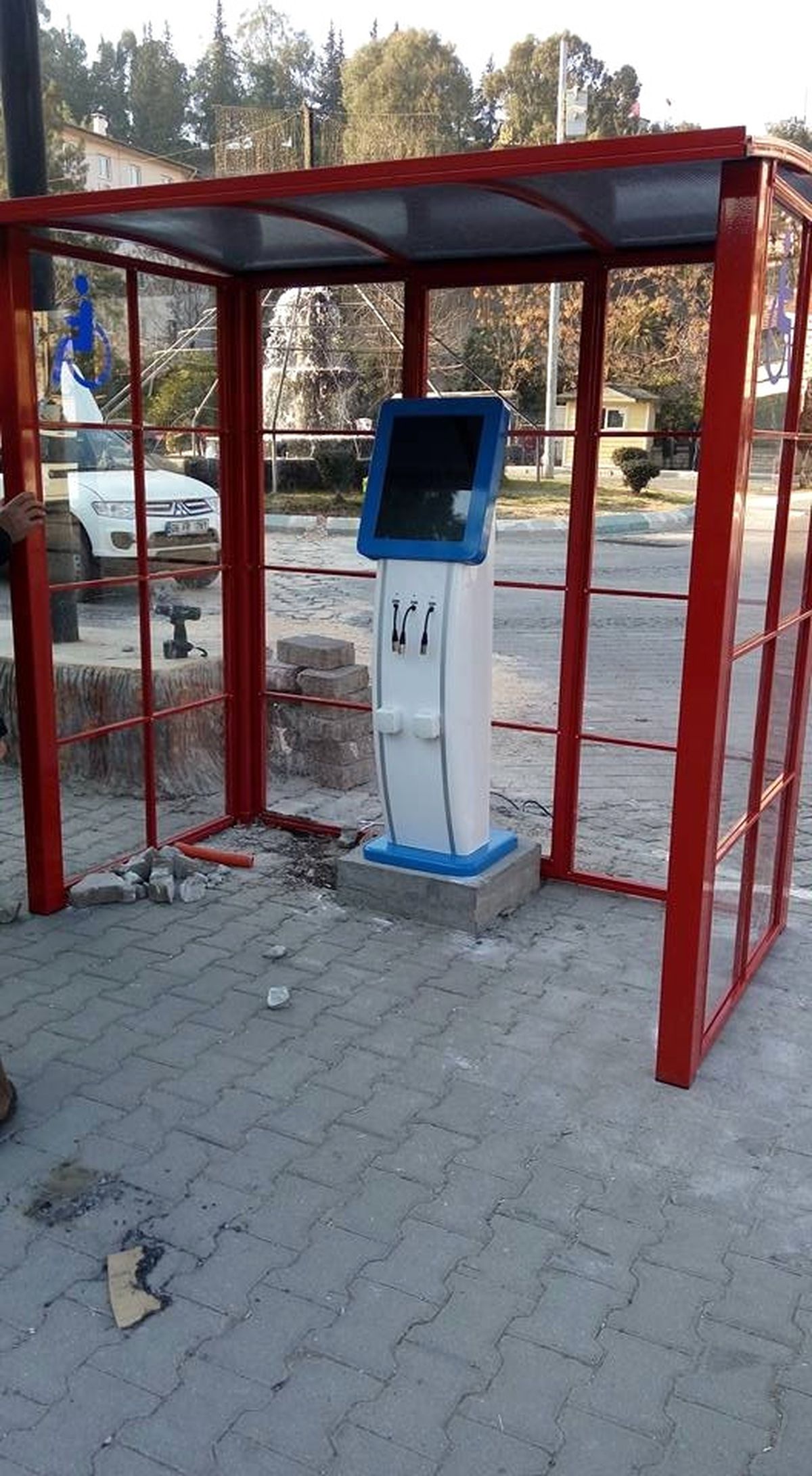 Kırıkhan\'a Akülü Sarj İstasyonu