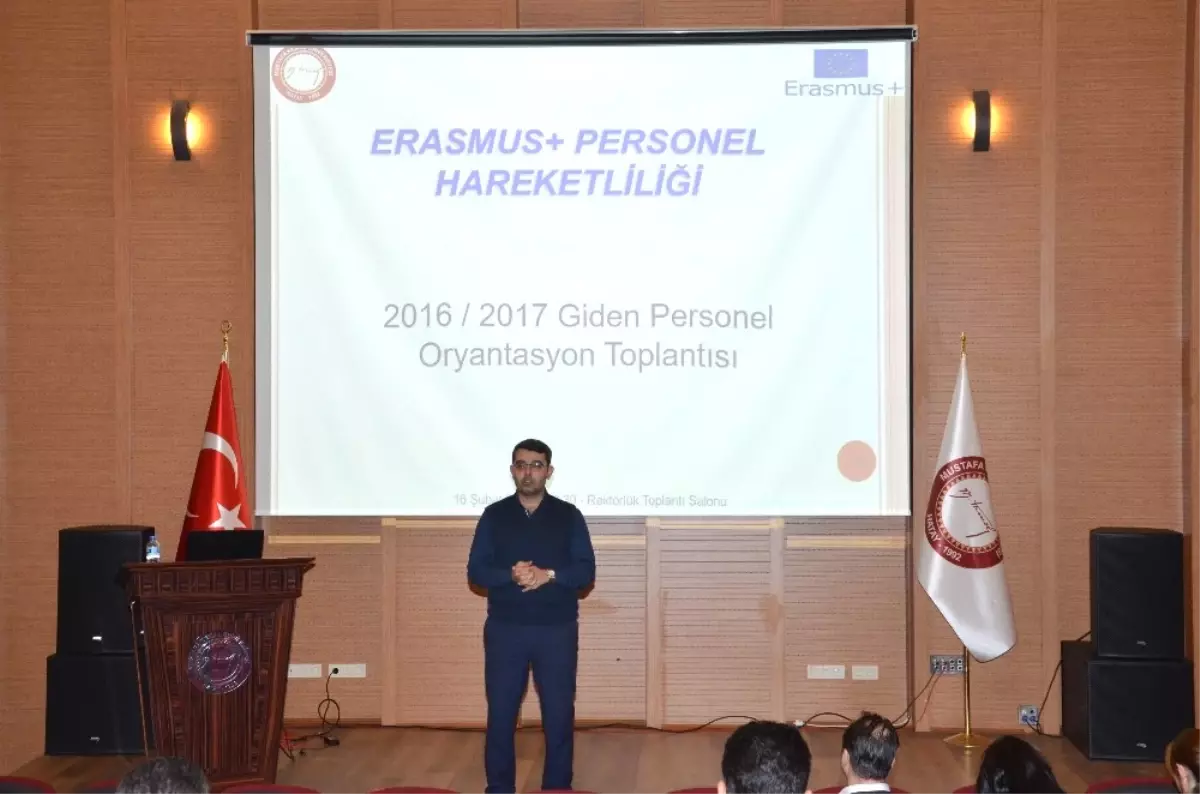 Mkü\'de Akademik ve İdari Personele Oryantasyon Toplantısı