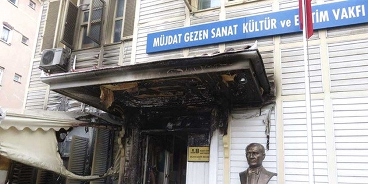 Müjdat Gezen Sanat Merkezi Kundakçısı Yakalandı