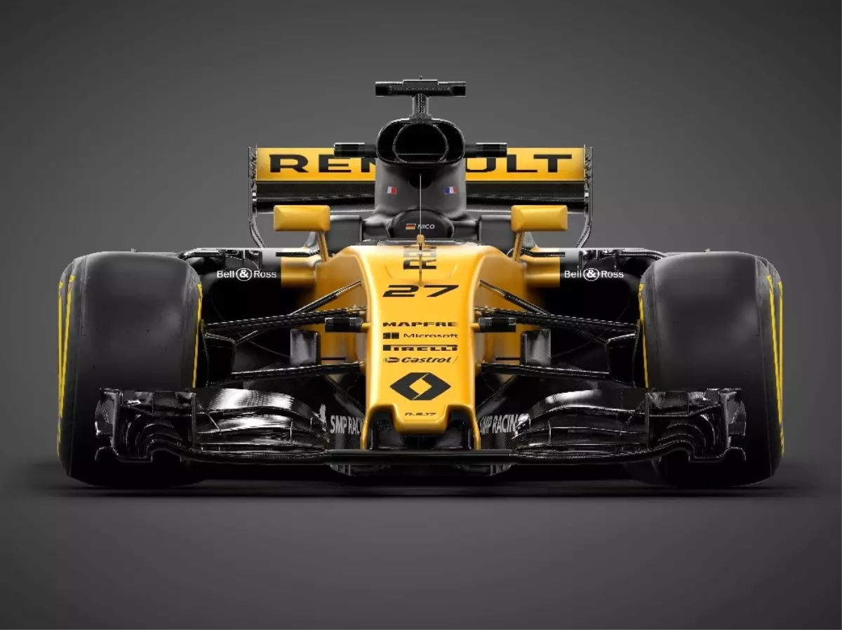 Renault Sport Formula 1 Takımı R.s.17\'yi Tanıttı