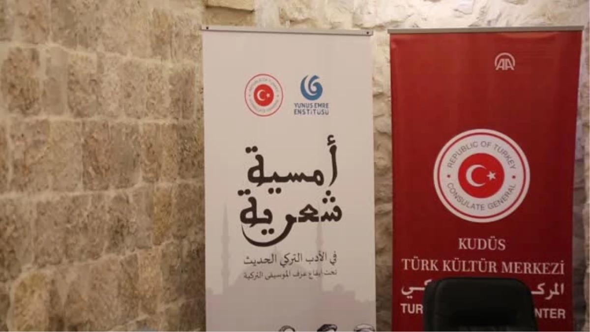 Türk Şairler Kudüs\'te Filistinlilerle Buluştu