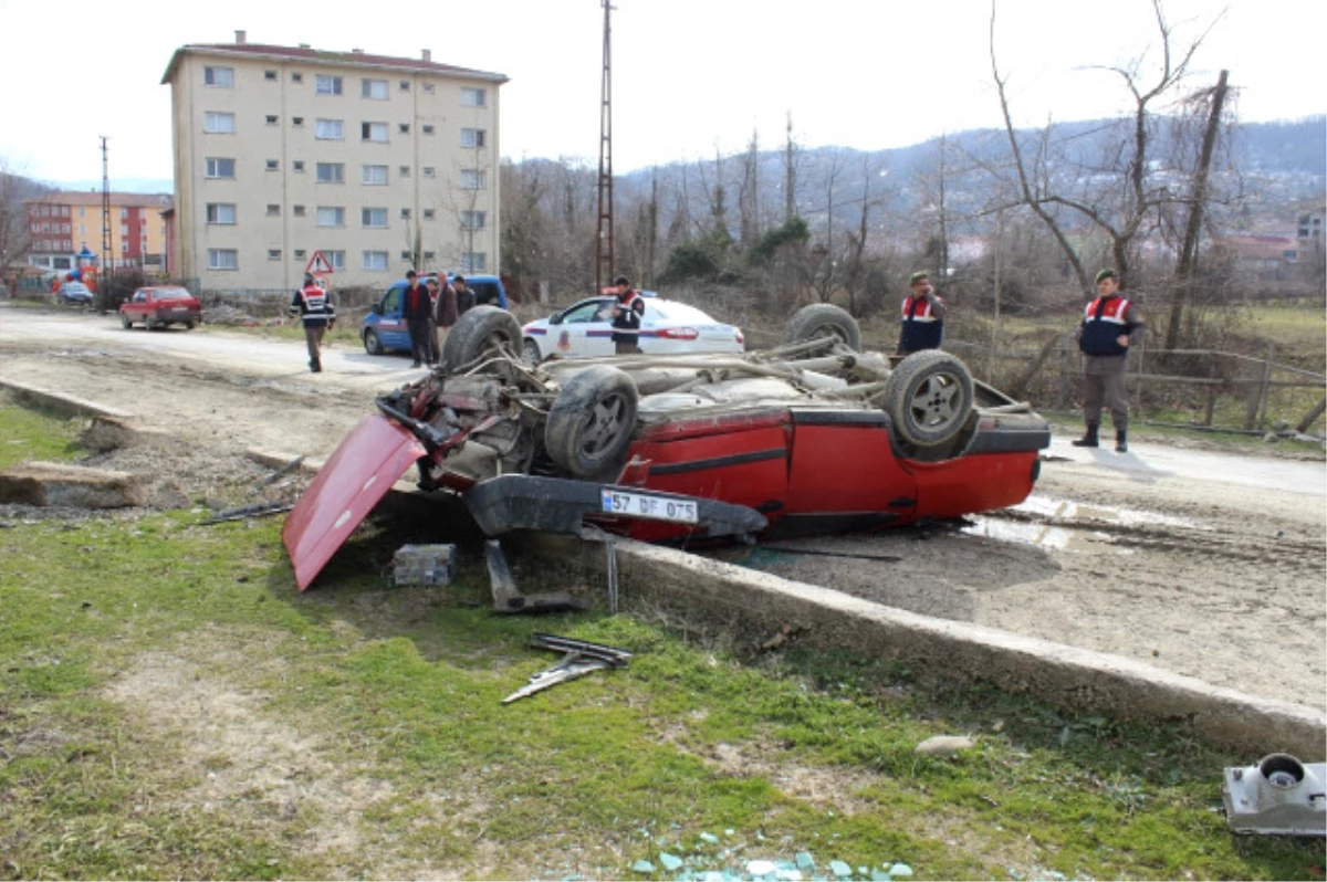 Türkeli\'de Trafik Kazası