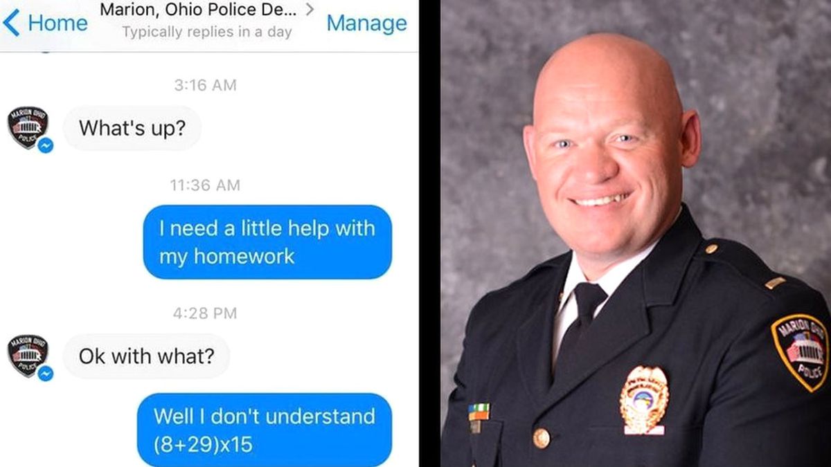 ABD\'de Polis, 10 Yaşındaki Çocuğun Matemetik Ödevine Yardım Etti