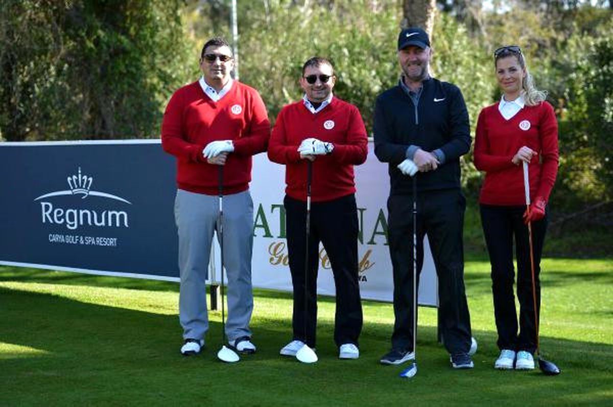 Antalyaspor Başkanı Öztürk, Regnum Carya Pro-Am Golf Turnuvası\'nda