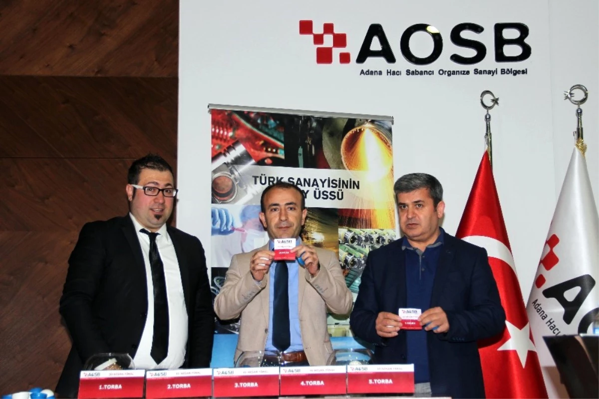 Aosb\'de Futbol Heyecanı Kura Çekimiyle Başladı