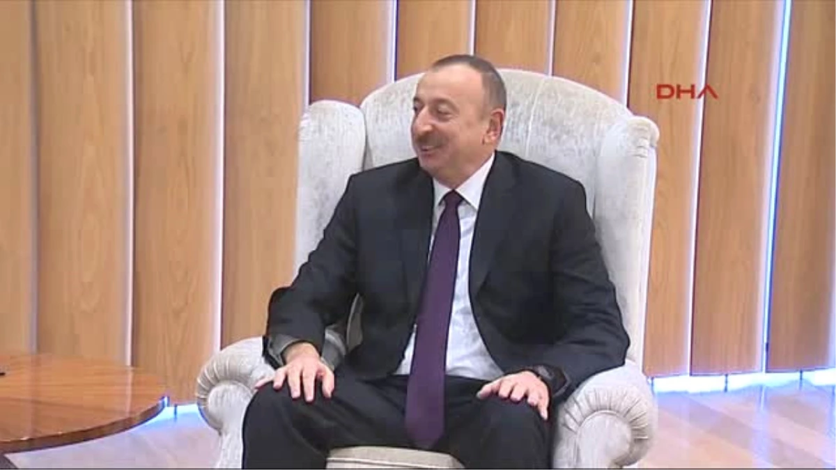 Bakan Albayrak, Azerbaycan Cumhurbaşkanı Aliyev Ile Görüştü