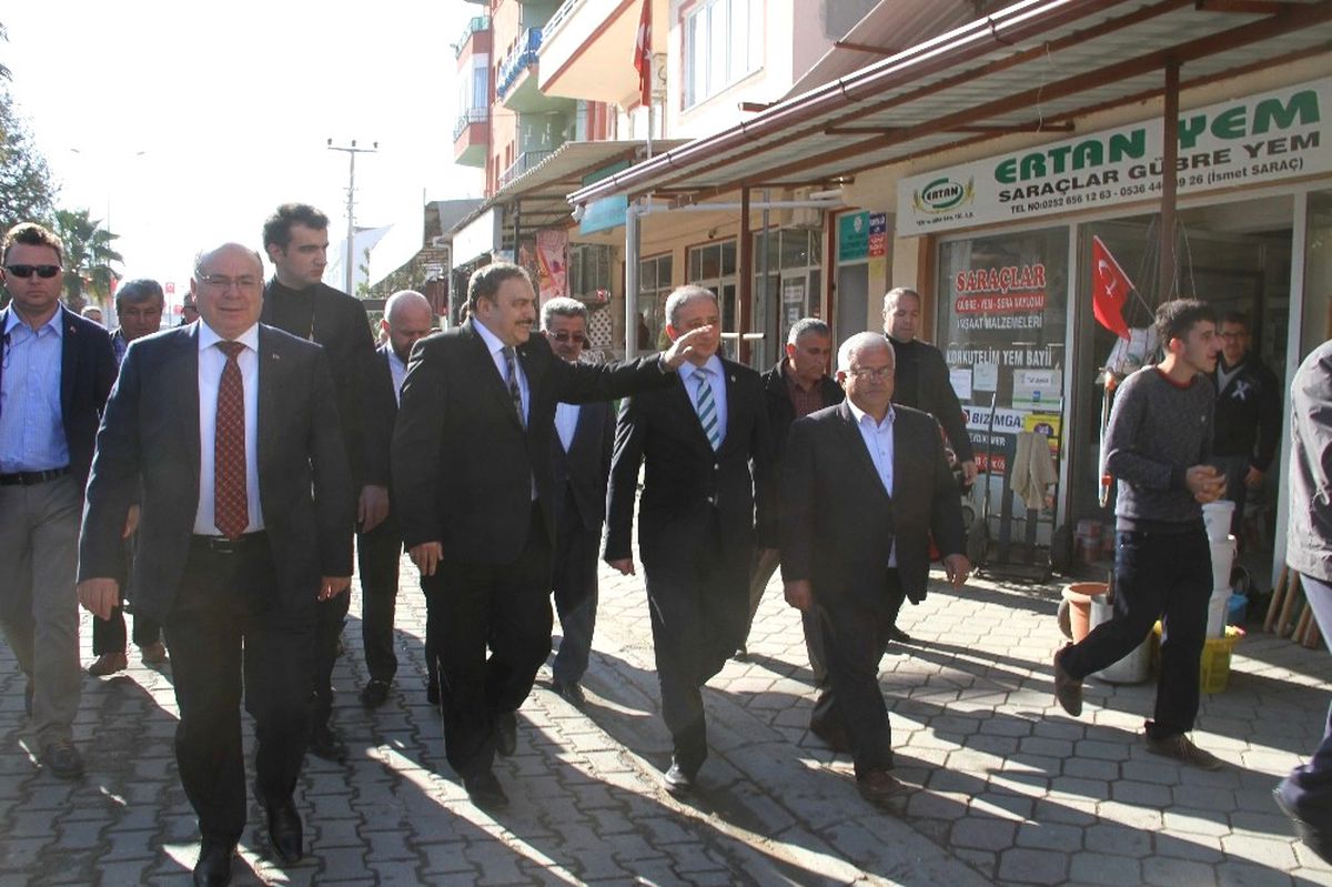 Bakan Eroğlu, Seydikemer ve Fethiye\'de Toplu Açılış Yaptı