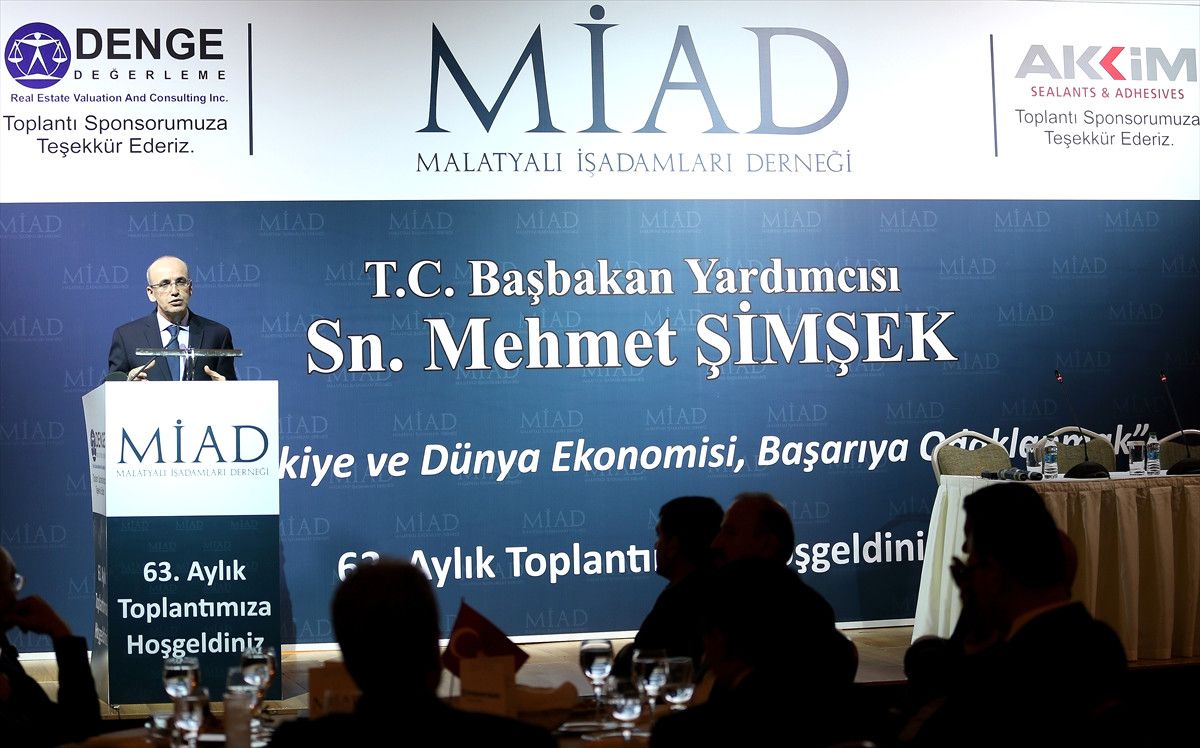 Başbakan Yardımcısı Şimşek Açıklaması