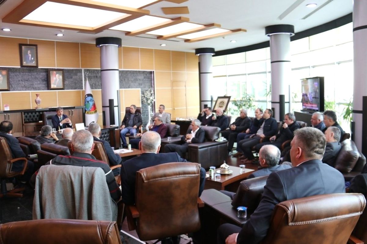 Başkan Alemdar Muhtarlar ile Bir Araya Geldi