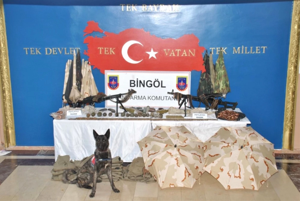 Bingöl\'de PKK\'nın Silah Deposu Çökertildi