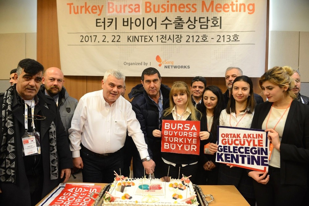 Btso\'dan Seul\'de Yüzüncü İş Gezisi Kutlaması