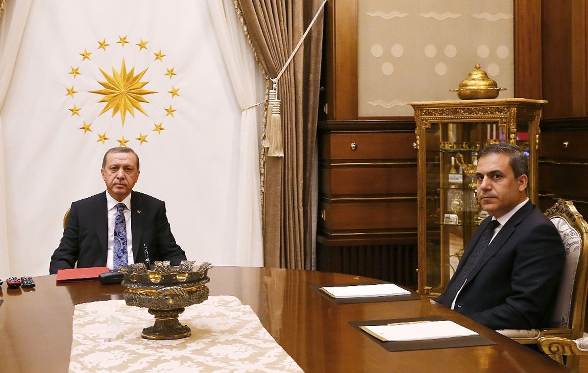 Cumhurbaşkanı MİT Müsteşarını Kabul Etti