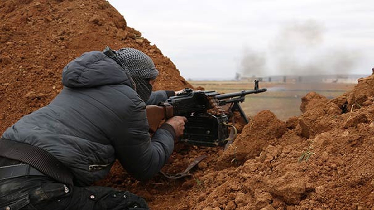 Dha Ankara- Öso, El Bab Merkezine İlerleyişinin Görüntüleri Yayınladı