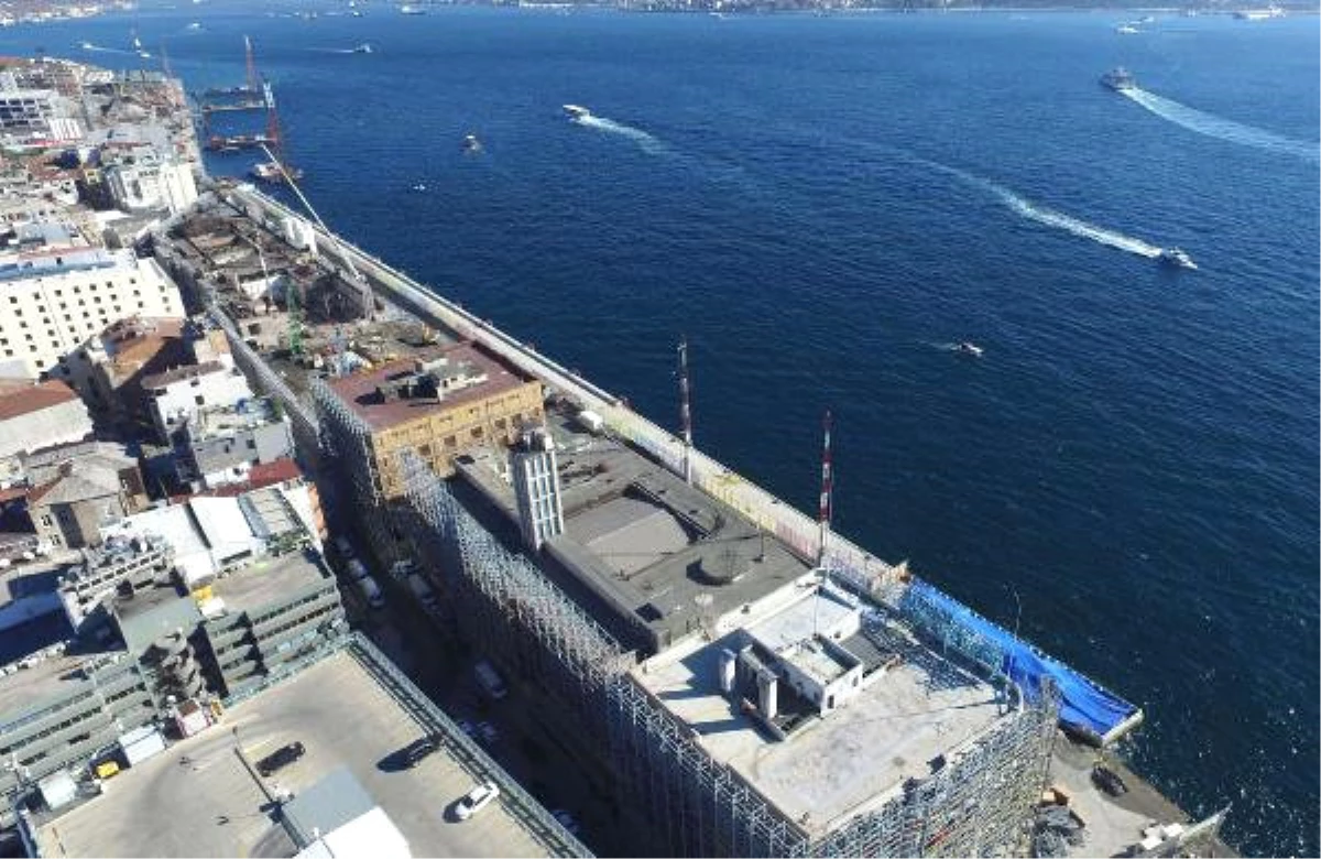 Dha İstanbul - (Havadan Görüntülerle) Tarihi Salon Yıkıldı, Aynısı Yeniden Yapılacak