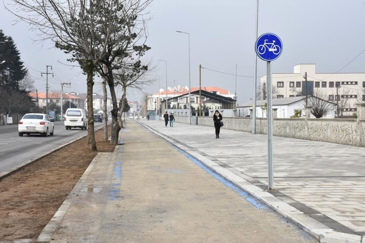 Düzce\'ye Bisiklet Yolu Yapılıyor