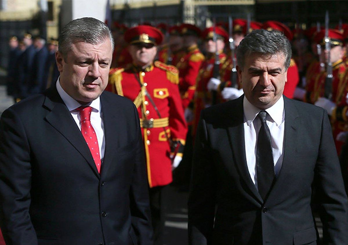 Ermenistan Başbakanı Karapetyan Gürcistan\'da