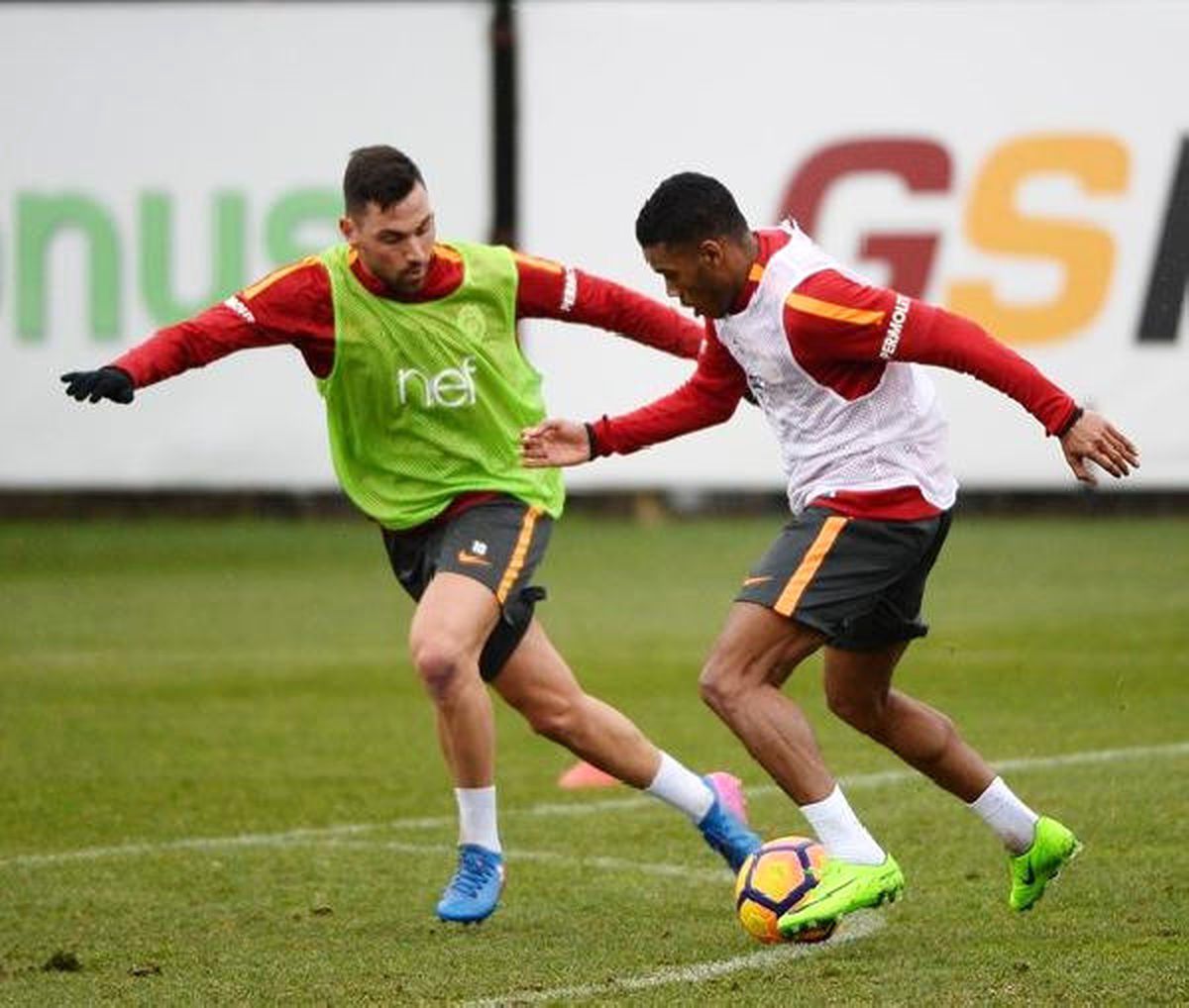Galatasaray\'da Derbi Maçı Hazırlıkları