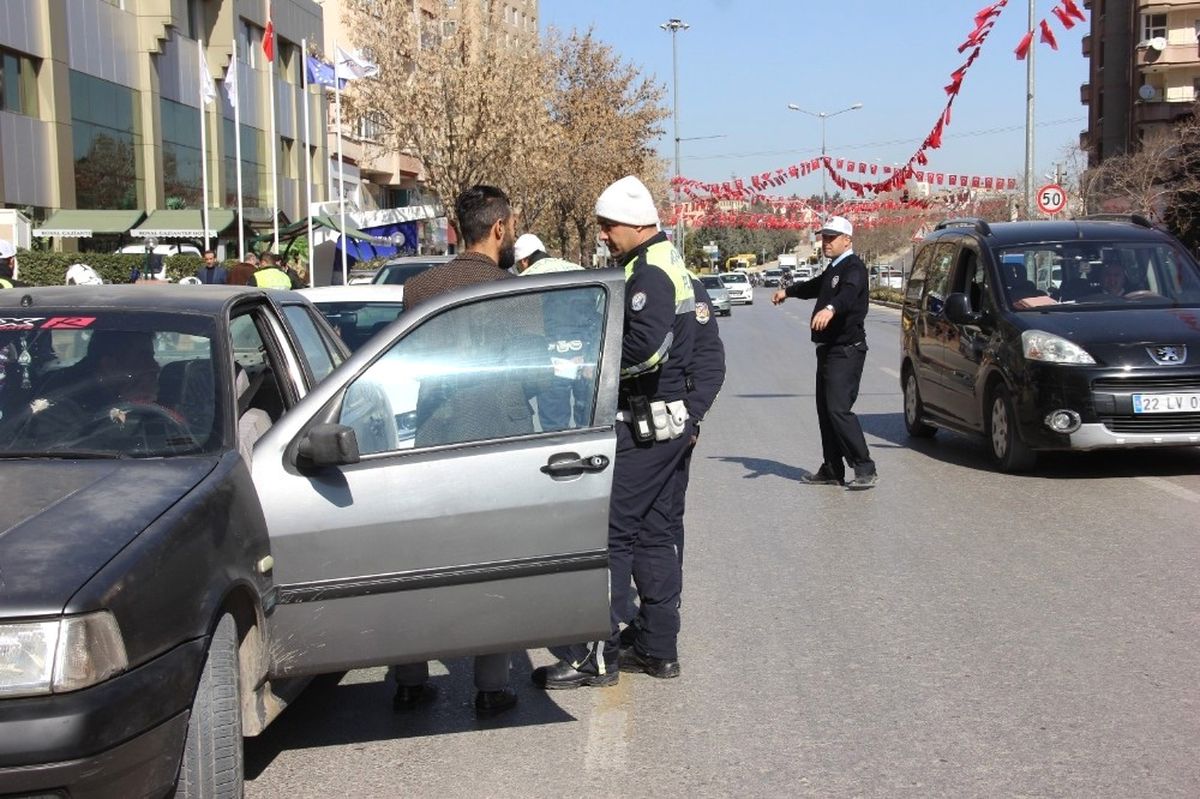 Gaziantep\'te Trafik Uygulaması